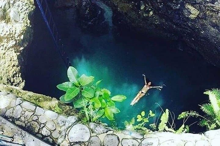 Blue Hole Mineral Spring Private Tour Near Negril — Swim, Jump & Herb Farm photo 3