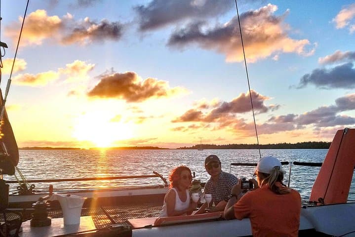 Bora Bora Sunset Catamaran: Private Luxury Sunset Cruise on a 46-ft Catamaran photo 4