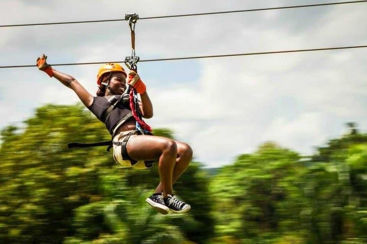 Private Samana Zipline Adventure with Playa El Valle Beach Lunch photo 3
