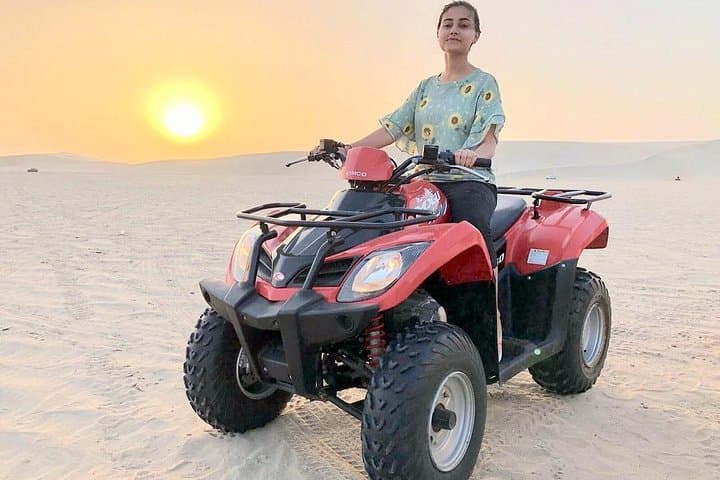 Morning Desert Thrill: Quad Bike & Dune Bashing Safari in Lahbab Desert photo 2