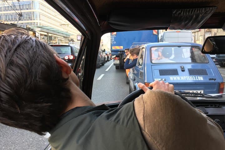 Self-Drive Communist Warsaw Tour in a Retro Fiat 126p (Toddler) photo 4