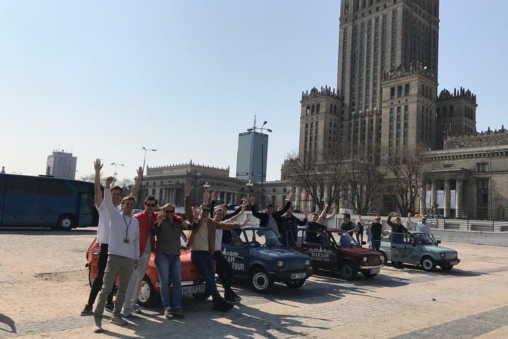 Self-Drive Communist Warsaw Tour in a Retro Fiat 126p (Toddler) photo 3