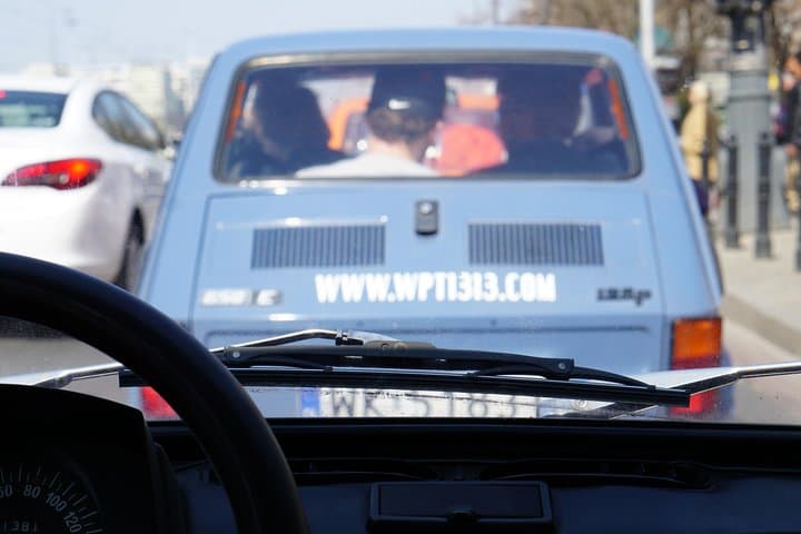 Self-Drive Communist Warsaw Tour in a Retro Fiat 126p (Toddler) photo 6