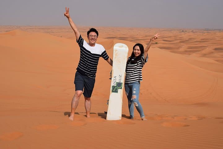 Morning Desert Safari and Sand Boarding in Lahbab Desert photo 2