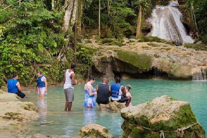 Blue Hole Secret Falls Excursion from Montego Bay — Swim, Cliff-Jump & Rainforest Pools photo 2
