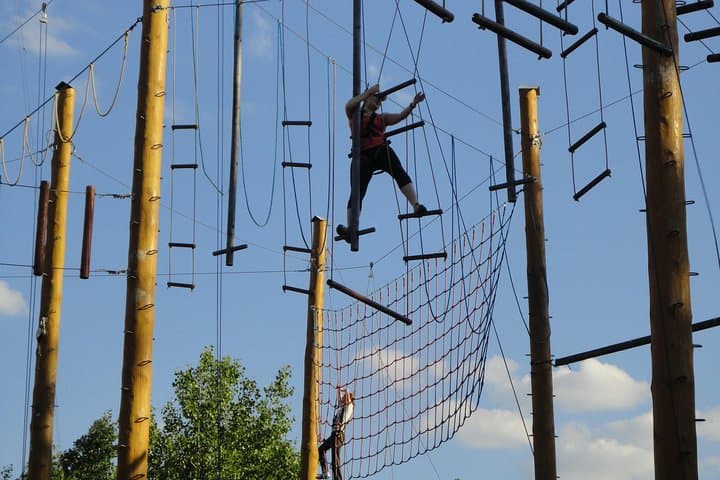 Prague High-Ropes Adventure: Half-Day Low- and High-Rope Challenge Course photo 4