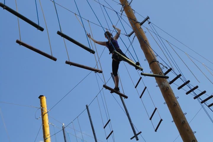 Prague High-Ropes Adventure: Half-Day Low- and High-Rope Challenge Course photo 5