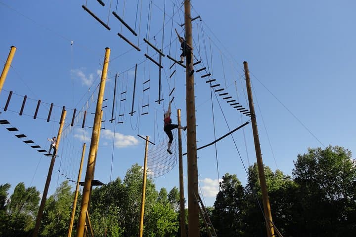 Prague High-Ropes Adventure: Half-Day Low- and High-Rope Challenge Course photo 6