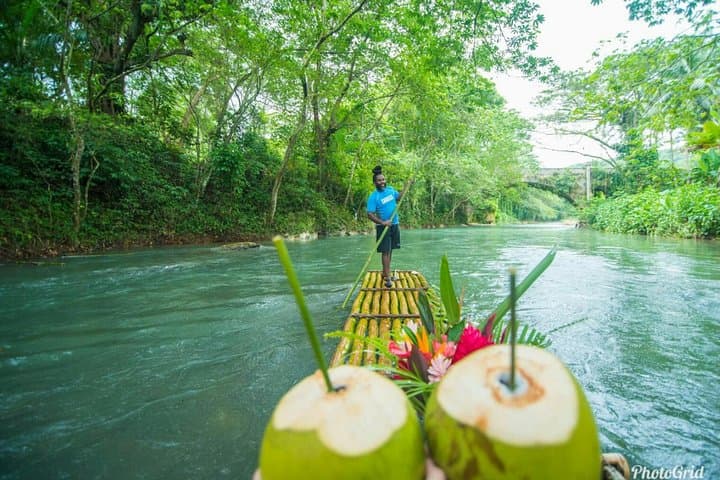 Martha Brae Bamboo Rafting: Gentle Three-Mile River Journey from Montego Bay