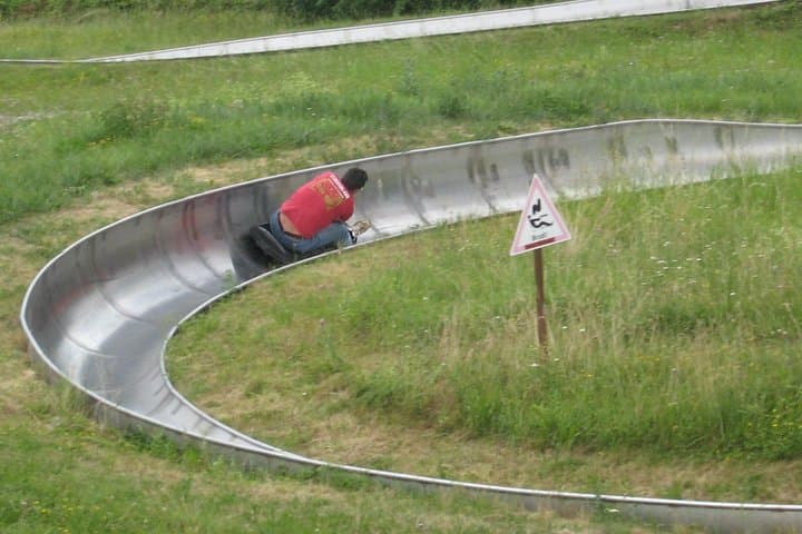 Ride a Bobsled in Prague: 1km Wheeled Bobsleigh with Grill Lunch photo 3