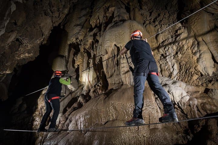 Caving Adventure at Grotte di Equi: Via Ferrata in the Apuan Alps photo 1