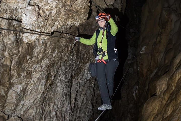Caving Adventure at Grotte di Equi: Via Ferrata in the Apuan Alps photo 2