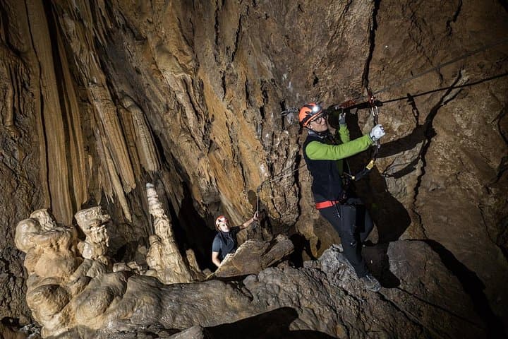 Caving Adventure at Grotte di Equi: Via Ferrata in the Apuan Alps photo 4