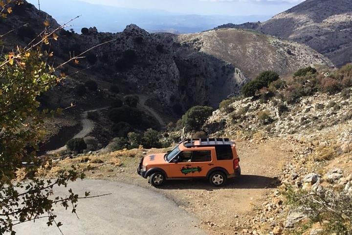 Crete VIP Full-Day 4x4 Land Rover Excursion — Off‑Road Safari to Waterfalls, Caves & Hidden Coves photo 3