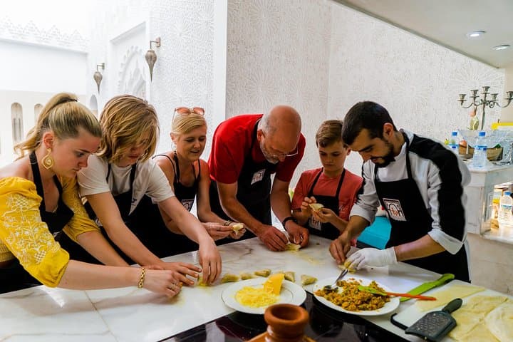 Marrakech Cooking Class: Souk Market to Riad Culinary Workshop