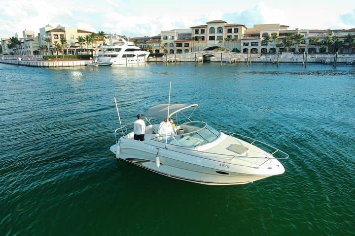Private Sea-Ray Yacht: Snorkel the Reef and Sandbar at Juanillo Beach photo 4