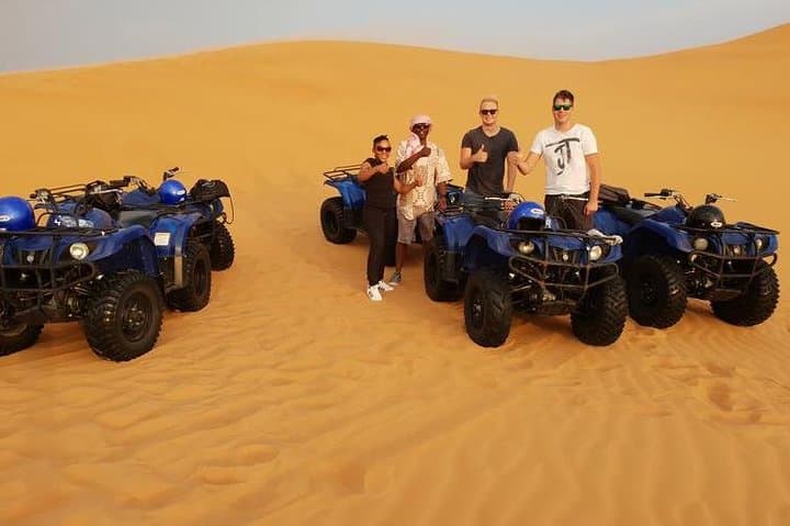 Evening Desert Safari: Quad Biking, Dune Bashing & Camp Experience in Lahbab photo 4