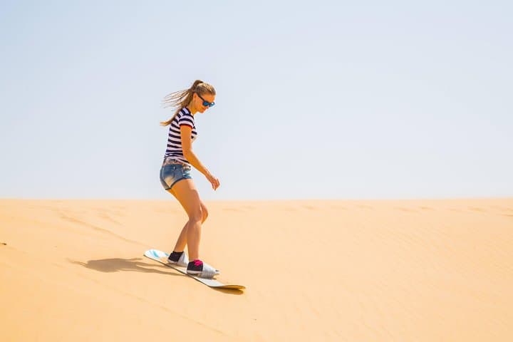 Dubai Morning Desert Safari: Dune Bashing, Camel Rides & Sand Boarding photo 2
