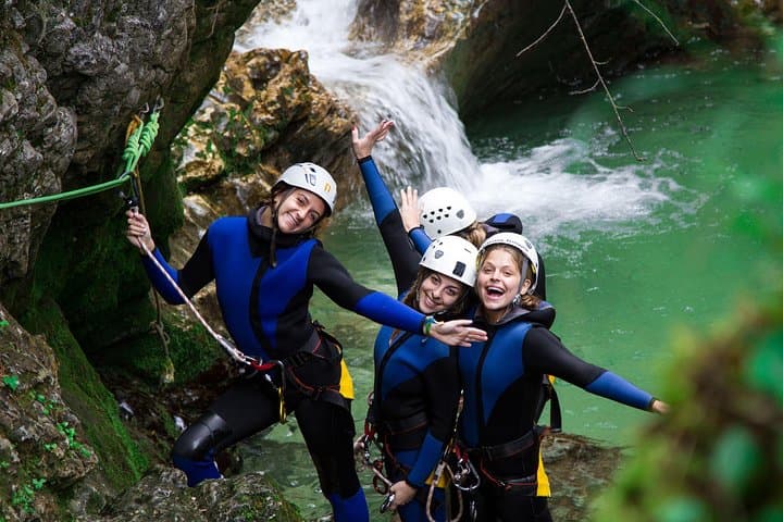 Two-Canyon Canyoning Adventure Near Lake Bled — Full-Day Guided Trip photo 5