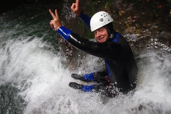 Private Bled Lake Canyoning Adventure — Small-Group Jumps, Abseils & Slides Near Lake Bled photo 4
