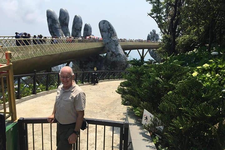 Golden Bridge & Ba Na Hills Cable Car Day Trip from Hue: Sky Bridge, French Village & Fantasy Park photo 4