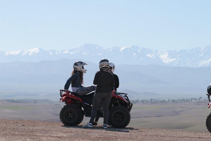 Quad Bike Tour in Marrakech Palmeraie — Half-Day Rocky Desert Ride photo 1