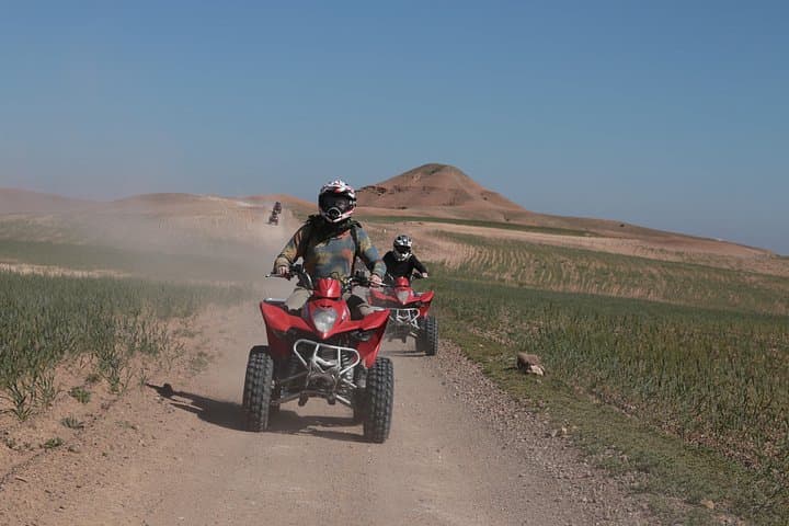 Quad Bike Tour in Marrakech Palmeraie — Half-Day Rocky Desert Ride photo 2