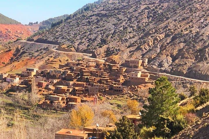 Three Valleys Atlas Day Trip: Berber Villages, Waterfalls & Camel Ride from Marrakech