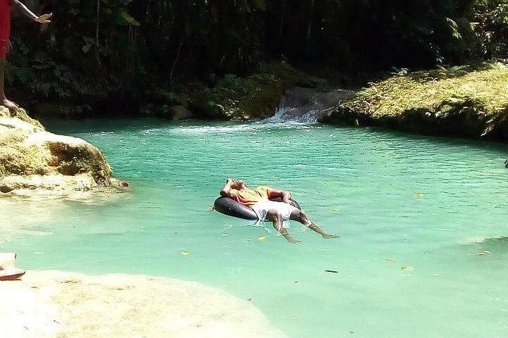 Blue Hole and Turtle River Falls Adventure from Ocho Rios — Swimming, Cliff Jumps & Gardens photo 2