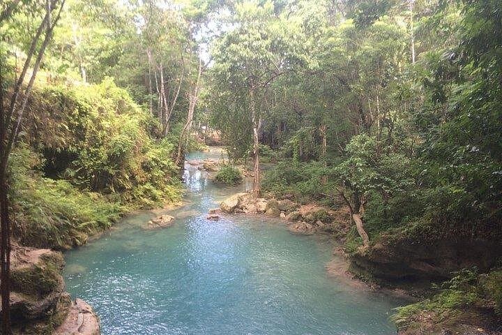 Blue Hole and Turtle River Falls Adventure from Ocho Rios — Swimming, Cliff Jumps & Gardens photo 1