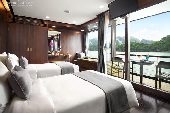 3-Day Orchid Cruise: Halong Bay & Lan Ha Bay Luxury Cruise with Kayaking and Viet Hai Village photo 3