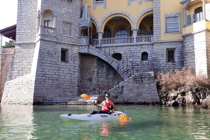 Sea Kayaking Cascais Bay: Private Guided Paddle from Cascais Marina photo 3