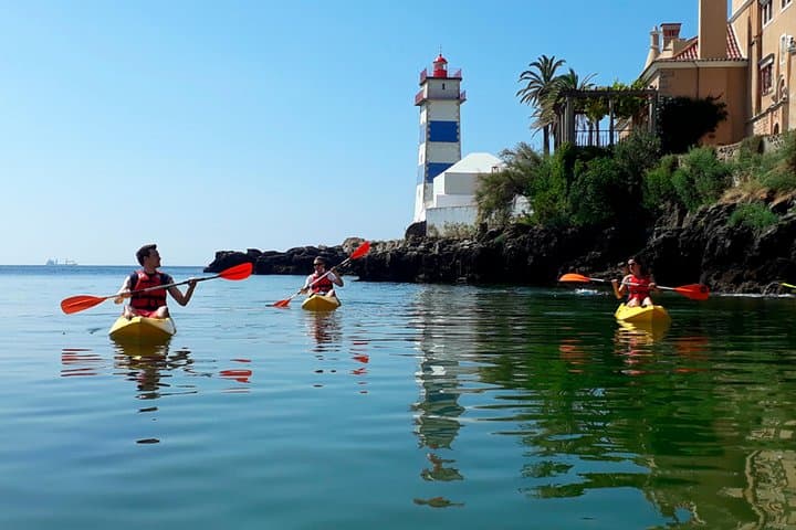 Sea Kayaking Cascais Bay: Private Guided Paddle from Cascais Marina photo 2
