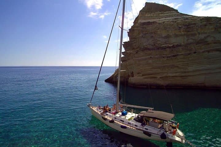 Sail to Kleftiko: Full-Day Milos Cruise with Snorkeling & Lunch photo 1