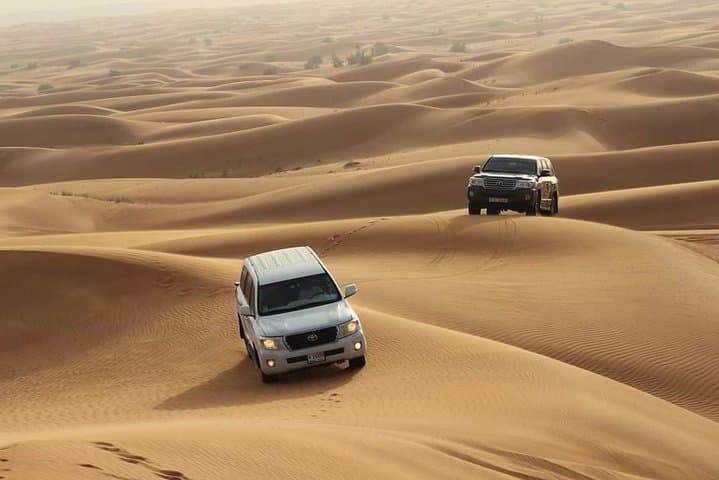 Dubai Evening Desert Safari: Sandboarding, Camel Rides and BBQ Under the Dunes photo 3
