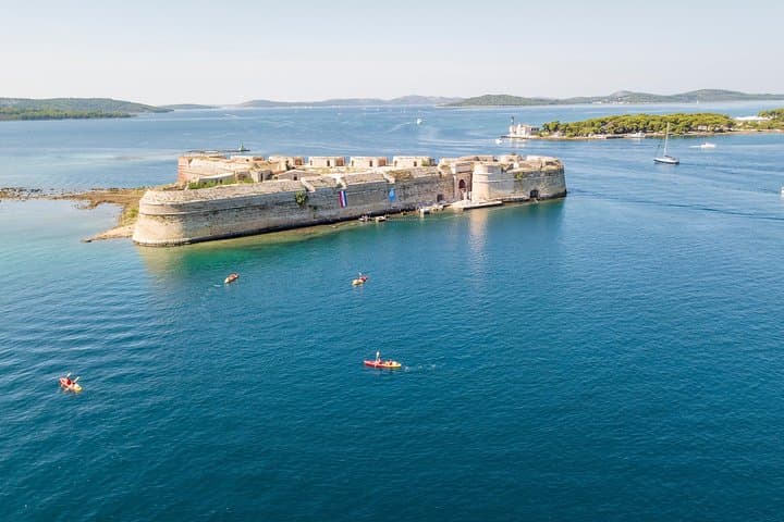 Hidden Sibenik Kayaking: St. Anthony Channel & St. Nicholas Fortress Tour photo 5