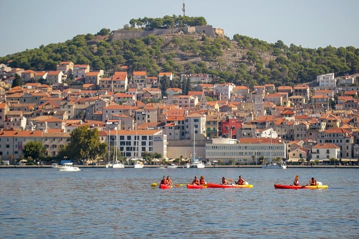 Hidden Sibenik Kayaking: St. Anthony Channel & St. Nicholas Fortress Tour photo 6
