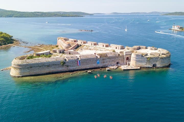 Sibenik Kayaking & Cikola Canyon Zipline: Sea Kayak, Fortress Views & 1.4km Flight photo 4
