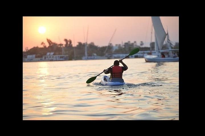 Private Nile Kayak Ride at Sunset in Luxor — Paddle by Luxor Temple