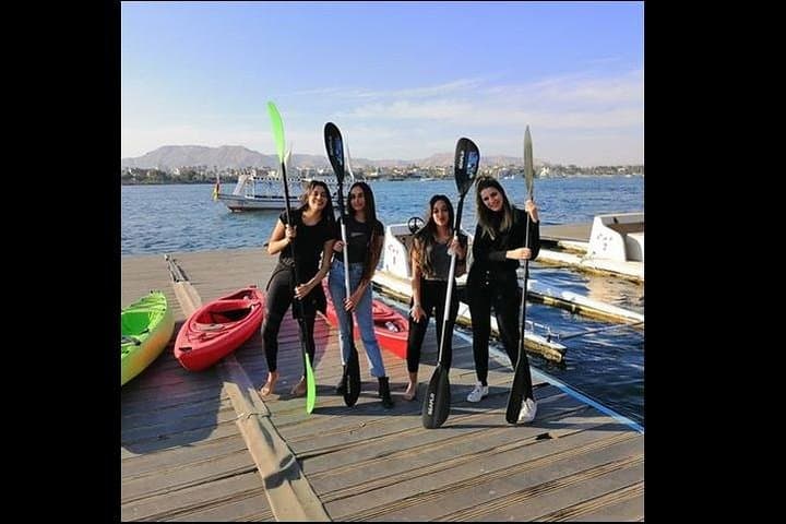 Private Nile Kayak Ride at Sunset in Luxor — Paddle by Luxor Temple photo 3