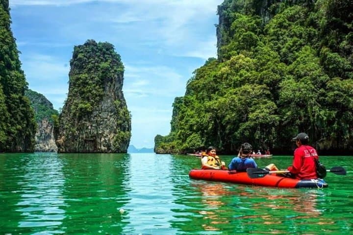 James Bond Island & Hong Island Canoeing: Full-Day Speedboat Adventure from Phuket photo 2