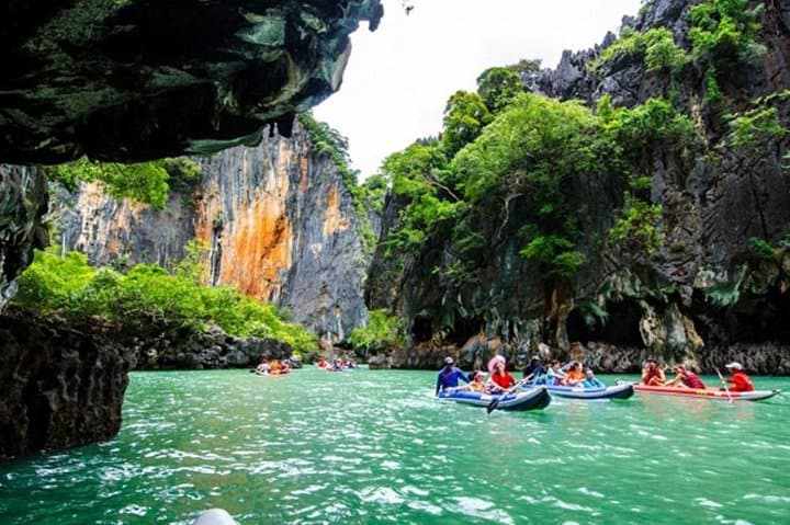 James Bond Island & Hong Island Canoeing: Full-Day Speedboat Adventure from Phuket photo 3