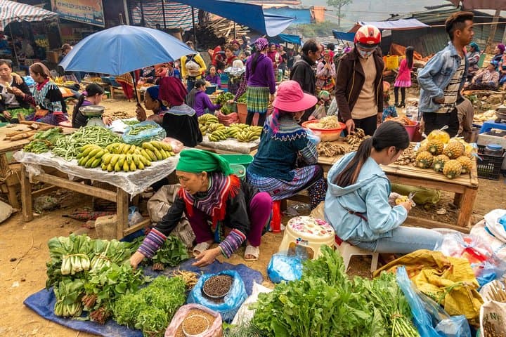 Bac Ha Market Day Trip from Sapa: Flower Hmong Market & Ban Pho Village