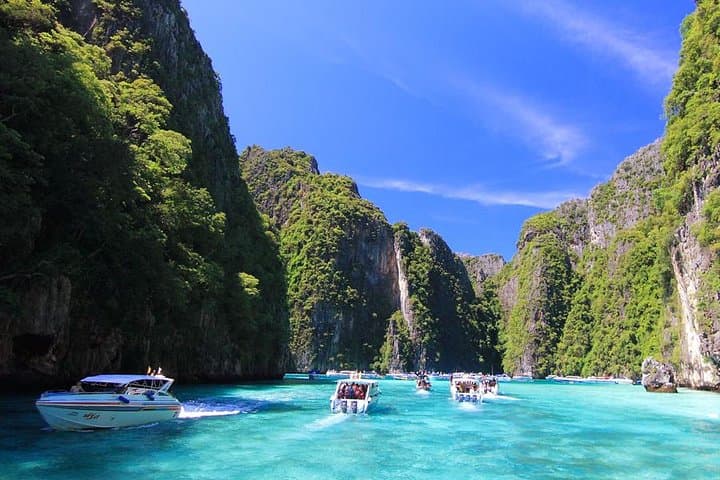 Phi Phi Half-Day Speedboat Tour: Maya Bay, Monkey Beach & Snorkeling