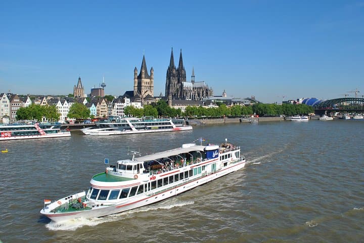 Cologne Rhine River 1-Hour Sightseeing Cruise — Scenic City Sights & Koelsch photo 1