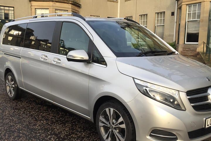 Gleneagles to Glasgow Airport Luxury Mercedes Minivan Private Transfer photo 2