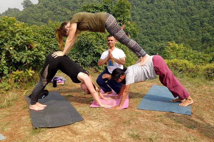 Full-Day Yoga Retreat in the Himalayan Foothills — Day Trip from Kathmandu