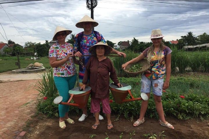 Hoi An Countryside Biking and Food Tour: Tra Que Herbs, Buffalo Rides & Cao Lau photo 2