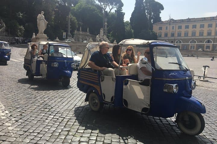 Seven Hills of Rome by Calessino Bee: Vintage Private Tour with Coffee & Tiramisu photo 2