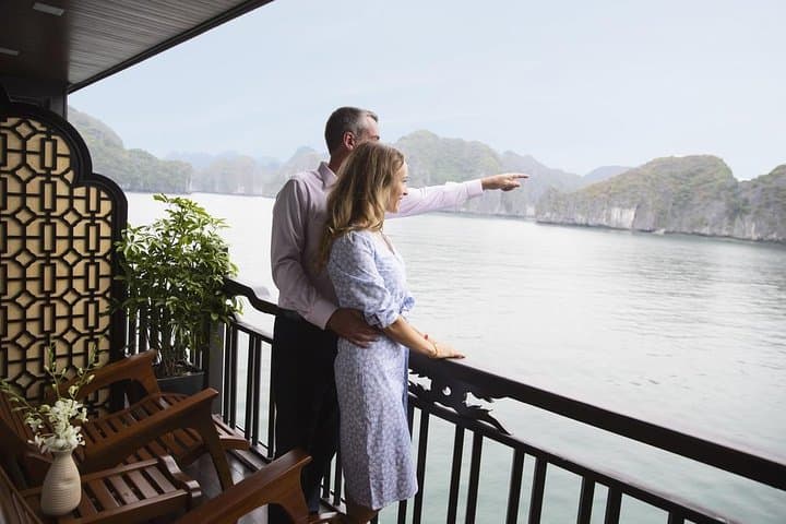 Halong Bay 2-Day Luxury Cruise — 1-Night Scenic Cruise with Kayaking, Titov & Sung Sot